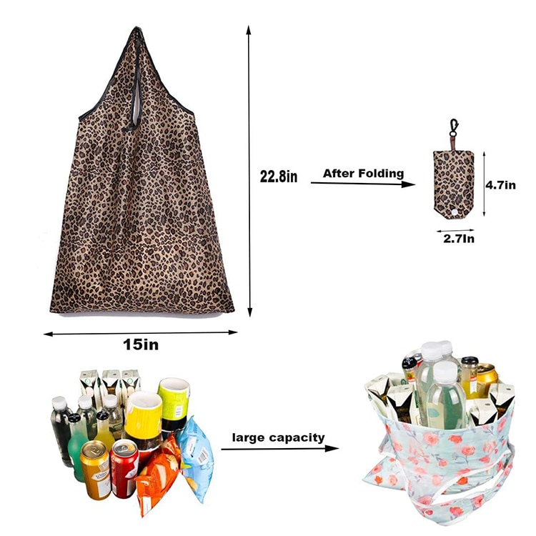 Foldable Grocery Tote Bag